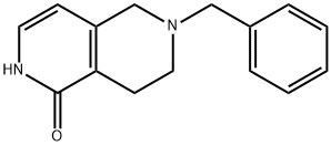 6-苄基-5,6,7,8-四氢-[2,6]萘啶-1(2H)-酮 结构式