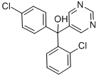 氯苯嘧啶醇 结构式