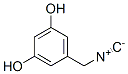 1,3-Benzenediol, 5-(isocyanomethyl)- (9CI) 结构式