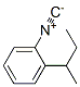 Benzene, 1-isocyano-2-(1-methylpropyl)- (9CI) 结构式
