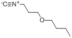 3-BUTOXYPROP-1-YLISOCYANIDE 结构式