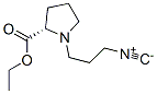 L-Proline, 1-(3-isocyanopropyl)-, ethyl ester (9CI) 结构式