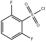 2,6-二氟苯磺酰氯, 60230-36-6, 结构式