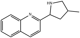Quinoline, 2-(4-methyl-2-pyrrolidinyl)- (9CI) 结构式