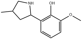 Phenol, 2-methoxy-6-(4-methyl-2-pyrrolidinyl)- (9CI) 结构式