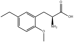 Phenylalanine, 5-ethyl-2-methoxy- (9CI) 结构式