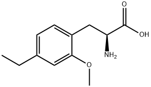 Phenylalanine, 4-ethyl-2-methoxy- (9CI) 结构式