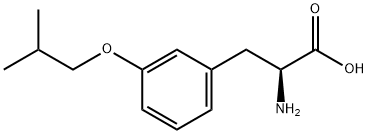 DL-3-(2-Methylpropoxy)phenylalanine 结构式