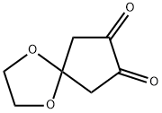 1,4-Dioxaspiro[4.4]nonane-7,8-dione 结构式
