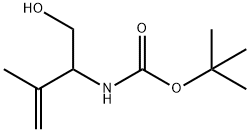Carbamic acid, [1-(hydroxymethyl)-2-methyl-2-propenyl]-, 1,1-dimethylethyl 结构式