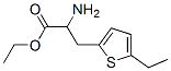 2-Thiophenepropanoicacid,alpha-amino-5-ethyl-,ethylester(9CI) 结构式