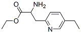 2-Pyridinepropanoicacid,alpha-amino-5-ethyl-,ethylester(9CI) 结构式
