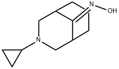 3-Azabicyclo[3.3.1]nonan-9-one,3-cyclopropyl-,oxime(9CI) 结构式