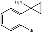 1-(2-BROMOPHENYL)CYCLOPROPANAMINE 结构式