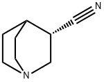 1-Azabicyclo[2.2.2]octane-3-carbonitrile,(3S)-(9CI) 结构式