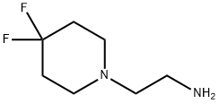 4,4-二氟氨基乙基哌啶 结构式