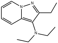 Pyrazolo[1,5-a]pyridin-3-amine, N,N,2-triethyl- (9CI) 结构式