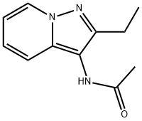 Acetamide, N-(2-ethylpyrazolo[1,5-a]pyridin-3-yl)- (9CI) 结构式