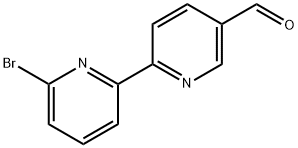 6-BROMO-2,2'-BIPYRIDINE-5-CARBOXALDEHYDE 结构式