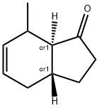 1-Indanone,3a,4,7,7a-tetrahydro-7-methyl-,trans-(7CI) 结构式