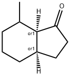 1-Indanone,hexahydro-7-methyl-,cis-(7CI) 结构式