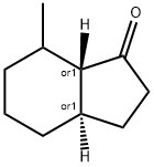 1-Indanone,hexahydro-7-methyl-,trans-(7CI) 结构式