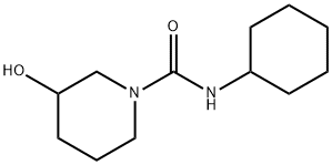 1-Piperidinecarboxamide,N-cyclohexyl-3-hydroxy-(9CI) 结构式