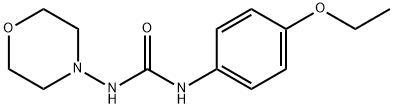 Urea, N-(4-ethoxyphenyl)-N-4-morpholinyl- (9CI) 结构式