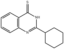 4(1H)-Quinazolinethione, 2-cyclohexyl- (9CI) 结构式