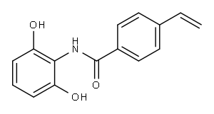 Benzamide, N-(2,6-dihydroxyphenyl)-4-ethenyl- (9CI) 结构式