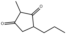 1,3-Cyclopentanedione, 2-methyl-4-propyl- (9CI) 结构式