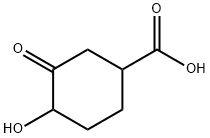 Cyclohexanecarboxylic acid, 4-hydroxy-3-oxo- (9CI) 结构式