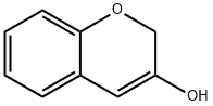 2H-1-Benzopyran-3-ol (9CI) 结构式
