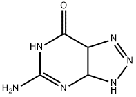7H-1,2,3-Triazolo[4,5-d]pyrimidin-7-one, 5-amino-1,3a,4,7a-tetrahydro- (9CI) 结构式