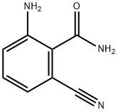 Benzamide, 2-amino-6-cyano- (9CI) 结构式