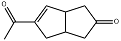 2(1H)-Pentalenone, 5-acetyl-3,3a,4,6a-tetrahydro- (9CI) 结构式