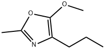 Oxazole, 5-methoxy-2-methyl-4-propyl- (9CI) 结构式