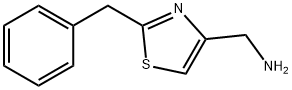C-(2-BENZYL-THIAZOL-4-YL)-METHYLAMINE 结构式