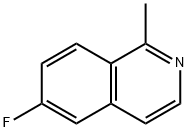 Isoquinoline, 6-fluoro-1-methyl- (9CI) 结构式
