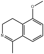 Isoquinoline, 3,4-dihydro-5-methoxy-1-methyl- (9CI) 结构式
