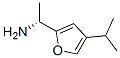 2-Furanmethanamine,alpha-methyl-4-(1-methylethyl)-,(alphaR)-(9CI) 结构式