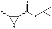 2-Aziridinecarboxylicacid,3-methyl-,1,1-dimethylethylester,(2R,3R)-(9CI) 结构式