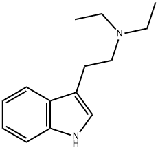 N,N-二乙基色胺, 61-51-8, 结构式