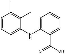 甲灭酸, 61-68-7, 结构式