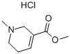 ARECOLINE HYDROCHLORIDE Structure