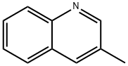 3-甲基喹啉 结构式