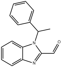1-(1-苯基)-1H-苯并咪唑-2-碳醛 结构式