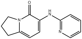 6-(PYRIDIN-2-YLAMINO)-2,3-DIHYDRO-1H-INDOLIZIN-5-ONE 结构式
