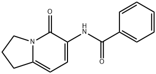 N-(5-OXO-1,2,3,5-TETRAHYDROINDOLIZIN-6-YL)BENZAMIDE 结构式