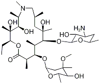 阿奇霉素杂质E 结构式